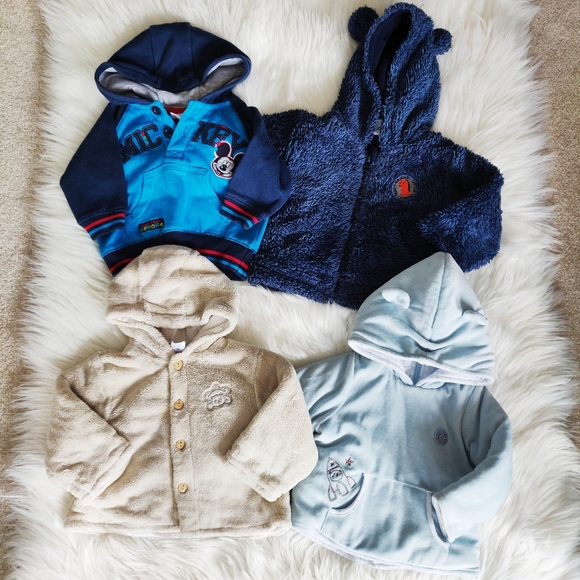 Baby boys Sweaters 3-6 months and 9 month Sherpa sweater